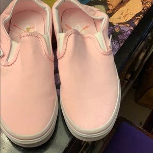 Vans- Pink and White